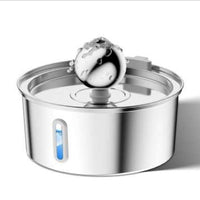 HKM-9888701 Stainless Steel Large Capacity Pet Water Dispenser for Dogs and Cats