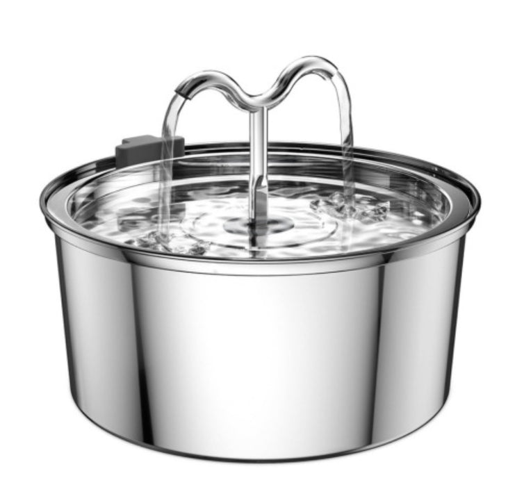 HKM-9888701 Stainless Steel Large Capacity Pet Water Dispenser for Dogs and Cats