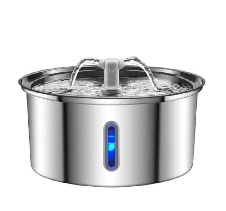 HKM-9888701 Stainless Steel Large Capacity Pet Water Dispenser for Dogs and Cats