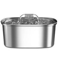 HKM-9888701 Stainless Steel Large Capacity Pet Water Dispenser for Dogs and Cats