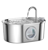 HKM-9888701 Stainless Steel Large Capacity Pet Water Dispenser for Dogs and Cats