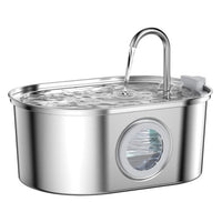 HKM-9888701 Stainless Steel Large Capacity Pet Water Dispenser for Dogs and Cats