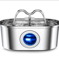 HKM-9888701 Stainless Steel Large Capacity Pet Water Dispenser for Dogs and Cats