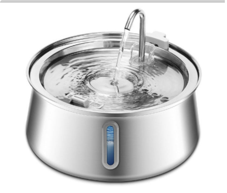 HKM-9888701 Stainless Steel Large Capacity Pet Water Dispenser for Dogs and Cats
