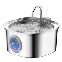 HKM-9888701 Stainless Steel Large Capacity Pet Water Dispenser for Dogs and Cats