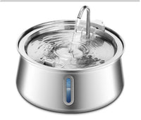 HKM-9888701 Stainless Steel Large Capacity Pet Water Dispenser for Dogs and Cats