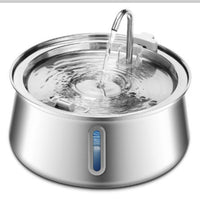 HKM-9888701 Stainless Steel Large Capacity Pet Water Dispenser for Dogs and Cats