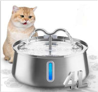 HKM-9888701 Stainless Steel Large Capacity Pet Water Dispenser for Dogs and Cats