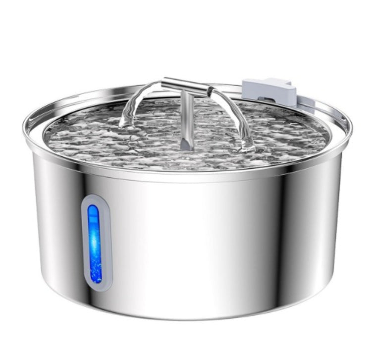 HKM-9888701 Stainless Steel Large Capacity Pet Water Dispenser for Dogs and Cats