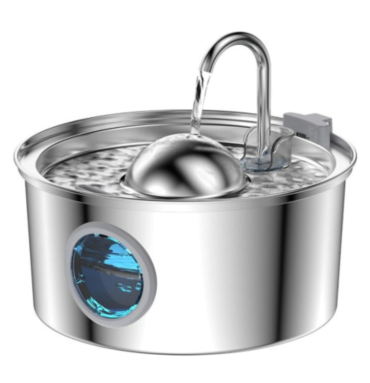 HKM-9888701 Stainless Steel Large Capacity Pet Water Dispenser for Dogs and Cats