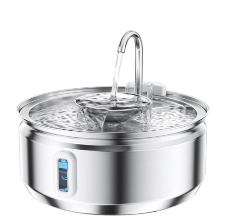 HKM-9888701 Stainless Steel Large Capacity Pet Water Dispenser for Dogs and Cats