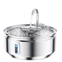 HKM-9888701 Stainless Steel Large Capacity Pet Water Dispenser for Dogs and Cats