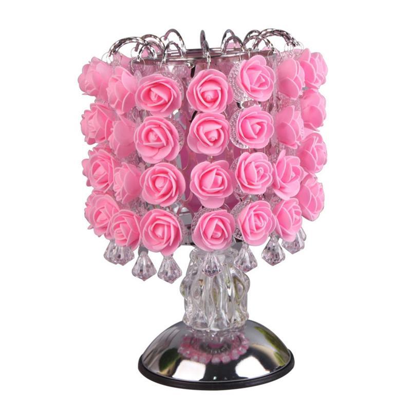 HKM-988947 Rose Aroma Lamp for Relaxation and Ambiance, Ideal for Aromatherapy and Night Lighting