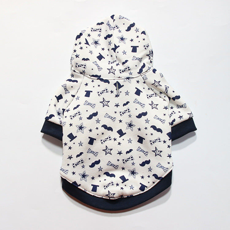 HKM-989011 Casual Spring/Summer Dog Clothes for Pugs and French Bulldogs - XS to L Sizes Available