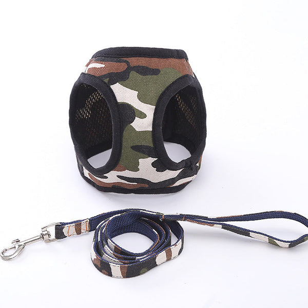 HKM-9890493 Pet Traction Harness for Dogs - Durable Canvas with Multiple Color Options and Sizes
