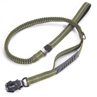 HKM-9891005 Reflective Heavy-Duty Dog Leash with Adjustable Frog Buckle for Medium and Large Breeds