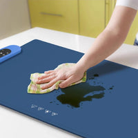 HKM-989331 Electric Desktop Silicone Food Warming Pad for Convenient Countertop Use