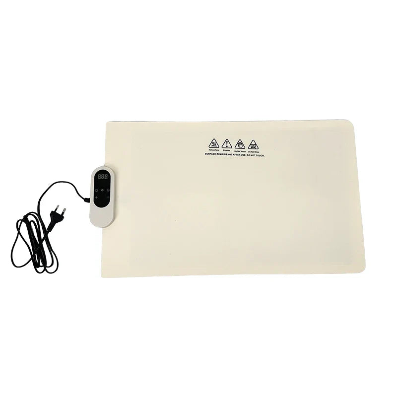 HKM-989331 Electric Desktop Silicone Food Warming Pad for Convenient Countertop Use