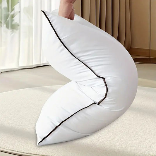 HKM-989395 Natural Cotton Adjustable Pillow with Breathable Cover and Medium-Firm Support