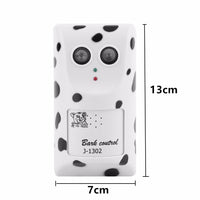 HKM-9894461 Ultrasonic Anti-Barking Device with Adjustable 360-Degree Wall Holder