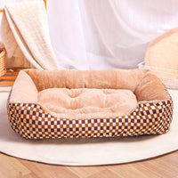 HKM-9895229 Plush Universal Cat Litter Mat for All Seasons - Sizes S to XL