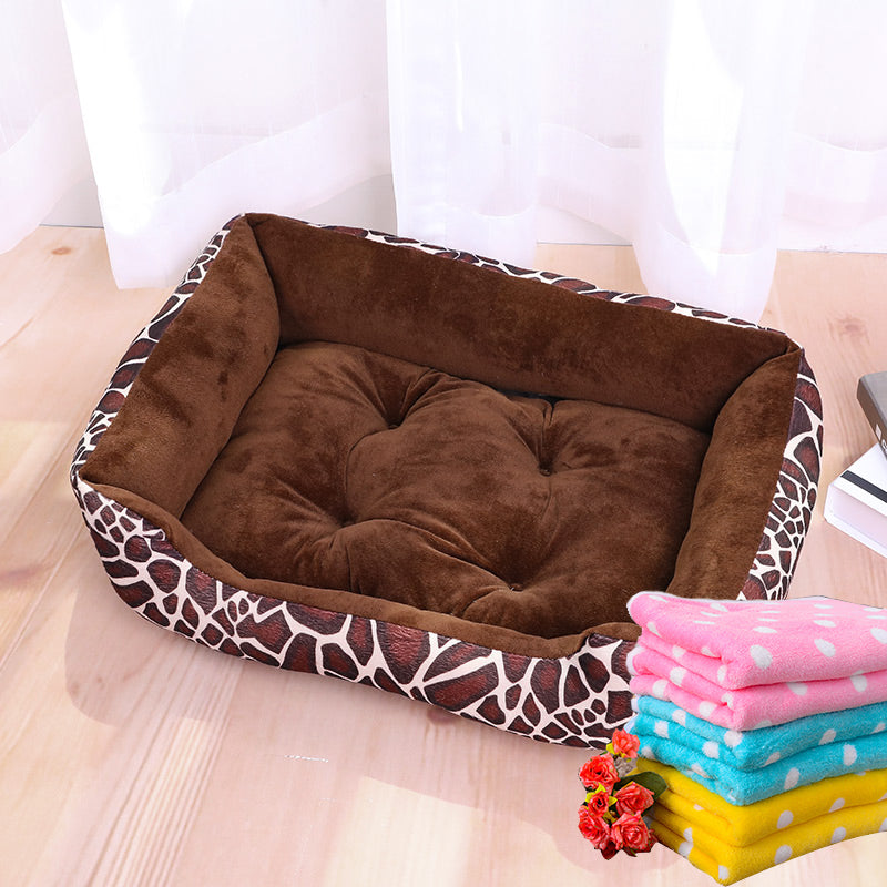 HKM-9895229 Plush Universal Cat Litter Mat for All Seasons - Sizes S to XL