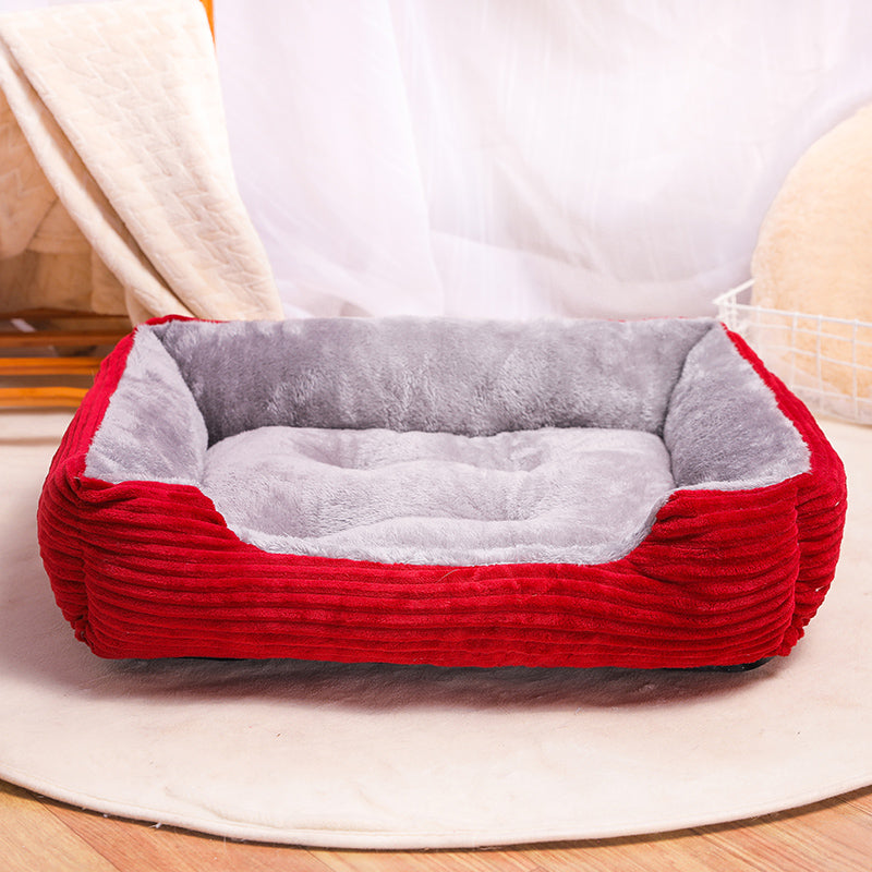 HKM-9895229 Plush Universal Cat Litter Mat for All Seasons - Sizes S to XL