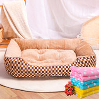 HKM-9895229 Plush Universal Cat Litter Mat for All Seasons - Sizes S to XL