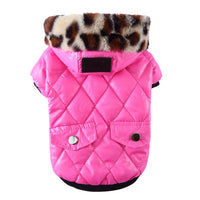 HKM-9895613 Cozy Cotton Padded Pet Clothes - Zippered Jacket for All Sizes
