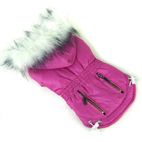 HKM-9895613 Cozy Cotton Padded Pet Clothes - Zippered Jacket for All Sizes