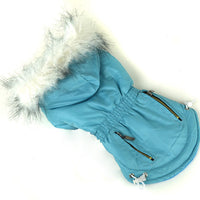 HKM-9895613 Cozy Cotton Padded Pet Clothes - Zippered Jacket for All Sizes