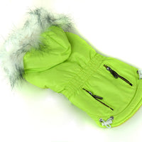 HKM-9895613 Cozy Cotton Padded Pet Clothes - Zippered Jacket for All Sizes