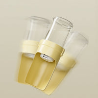HKM-9897021 Portable Dog Water Bottle with Foldable Bowl - 450ml Capacity for Outdoor Adventures