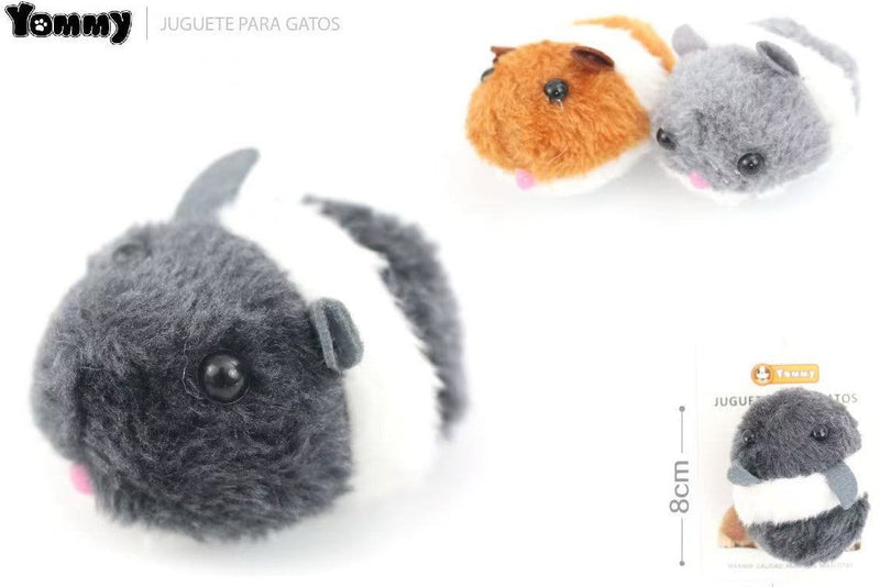 HKM-9898557 Electric Interactive Hamster Toy for Cats