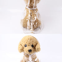 HKM-9899325 Waterproof Four-Legged Raincoat Poncho for Small Dogs - Casual Style, Multiple Sizes Available