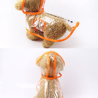 HKM-9899325 Waterproof Four-Legged Raincoat Poncho for Small Dogs - Casual Style, Multiple Sizes Available