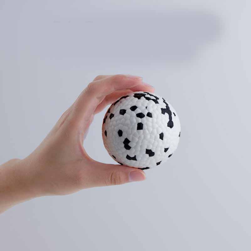 HKM-9899581 Durable ETPU Chewing Dog Toy Ball for Strong Chewers, 7CM Diameter