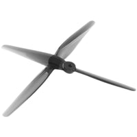 HKM-989971 HQProp 8-Inch 2-Blade Propeller, Pitch 5 Inches, for Multi-Axis FPV Drones, Gray, Pack of 4
