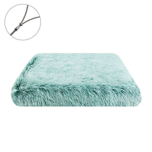 HKM-9900989 Plush Square Cat Mat - Waterproof, Available in Multiple Gradients and Sizes