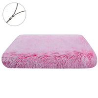 HKM-9900989 Plush Square Cat Mat - Waterproof, Available in Multiple Gradients and Sizes