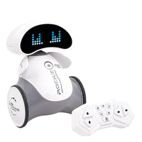 HKM-990163 Interactive RC Robot Toy with Music, Light, and Programming Features for Ages 8 and Up