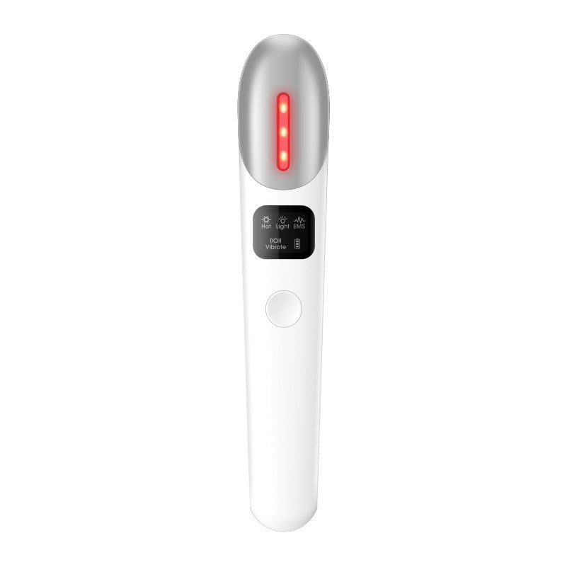 HKM-990163 Micro Current Eye Beauty Device with Vibration, Hot Compress, and Red Light Therapy - Model K002
