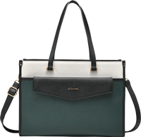 HKM-990291 Versatile 2-in-1 Laptop Tote and Shoulder Bag for Women, Ideal for Work, Travel, and School