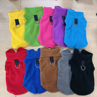 HKM-9903293 Warm Polar Fleece Dog Vest in Various Colors and Sizes