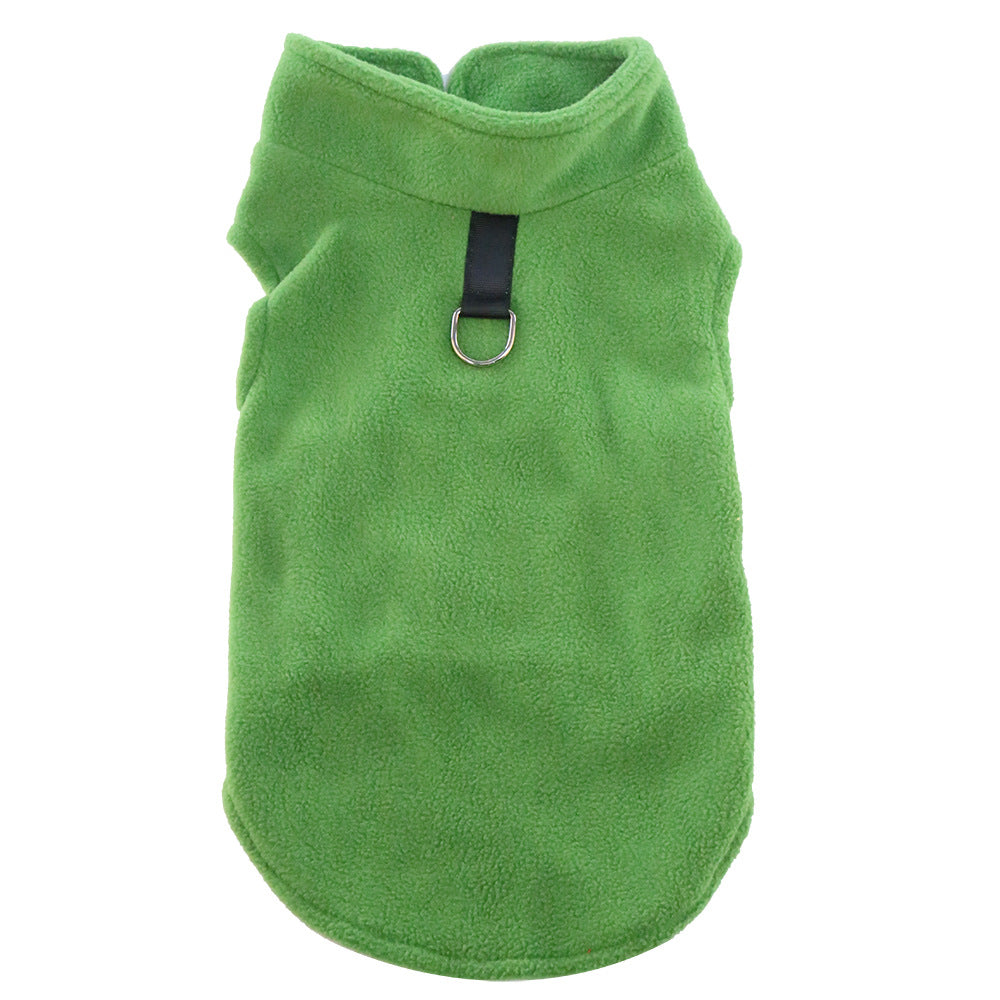 HKM-9903293 Warm Polar Fleece Dog Vest in Various Colors and Sizes