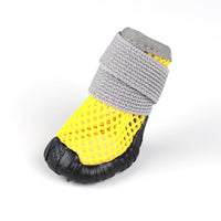 HKM-9903549 No Heel Slippage Wear-Resistant Dog Sneakers - Non-Slip Elastic Soft Bottom in Multiple Colors