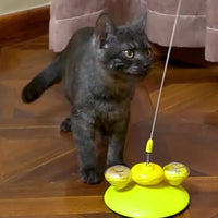 HKM-9904189 Cat Stick Toy with Interactive Ball for Endless Playtime