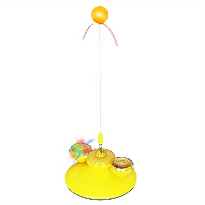 HKM-9904189 Cat Stick Toy with Interactive Ball for Endless Playtime