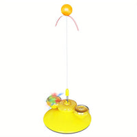 HKM-9904189 Cat Stick Toy with Interactive Ball for Endless Playtime