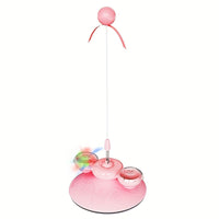 HKM-9904189 Cat Stick Toy with Interactive Ball for Endless Playtime